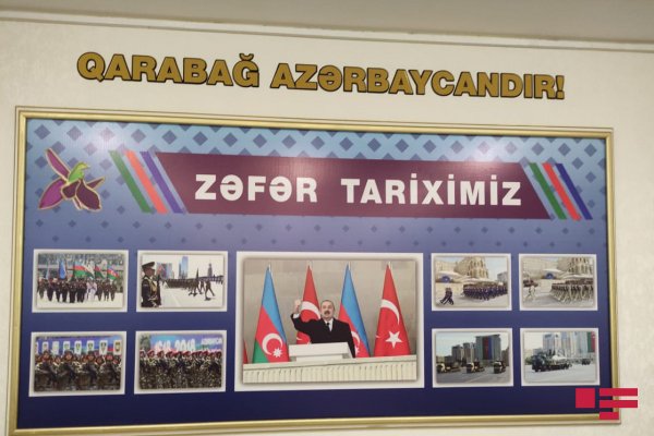 Sumqayıtda Milli Qəhrəman Polad Həşimovun büstünün və xatirə muzeyinin açılışı olub - FOTO