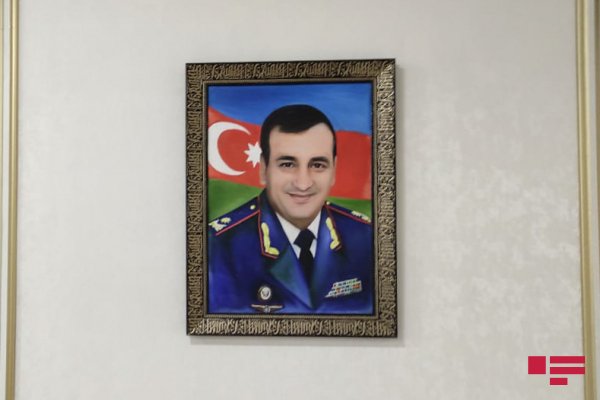 Sumqayıtda Milli Qəhrəman Polad Həşimovun büstünün və xatirə muzeyinin açılışı olub - FOTO