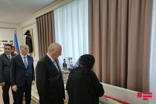 Sumqayıtda Milli Qəhrəman Polad Həşimovun büstünün və xatirə muzeyinin açılışı olub - FOTO