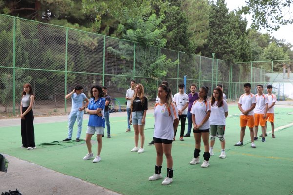 Sumqayıtda Milli Qəhrəman Polad Həşimovun xatirəsinə həsr edilmiş Voleybol  turniri keçirilib - FOTOLAR