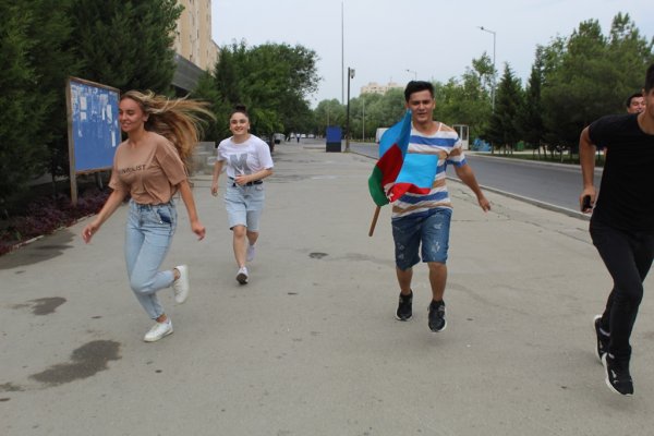 Sumqayıtda “Bayraqdar” Milli intellektual oyunu keçirilib - FOTOLAR
