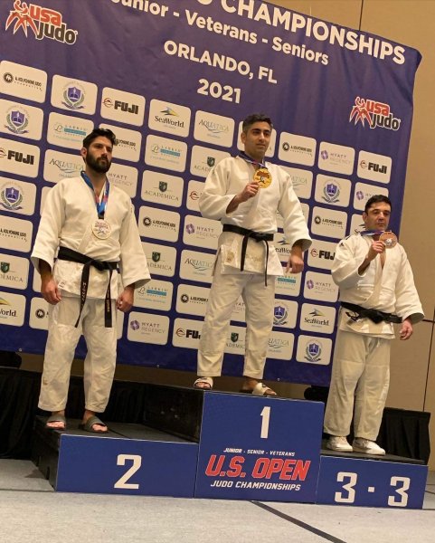Sumqayıtlı cüdoçu ABŞ çempionu oldu - FOTOLAR