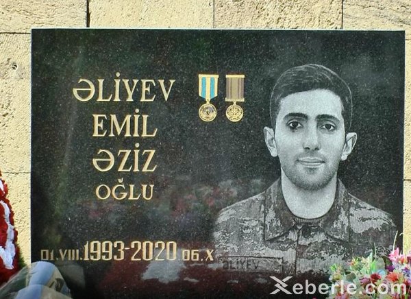Sumqayıtda şəhid Emil Əliyevin xatirəsi anılıb - FOTOLAR