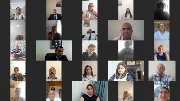 YAP Sumqayıt şəhər təşkilatının IX hesabat konfransı keçirilib - FOTOLAR