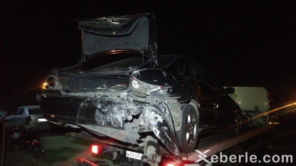 Sumqayıtda ağır qəza: "VAZ" "Mercedes"lə toqquşdu - xəsarət alanlar var (FOTOLAR)