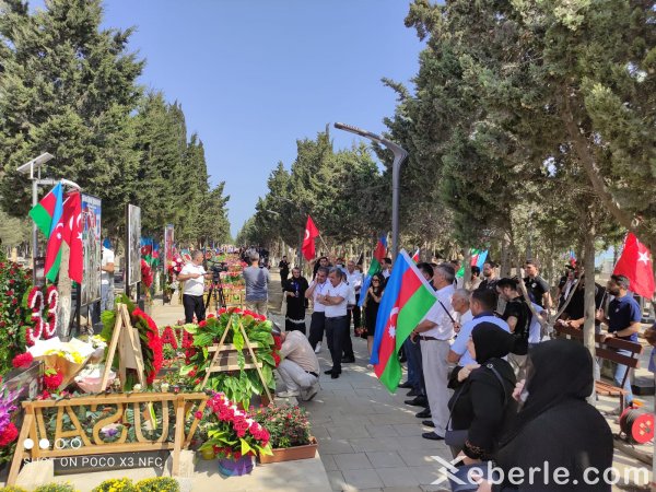 Sumqayıtda şəhidin ad gününə həsr olunmuş anım tədbiri keçirilib - FOTOLAR