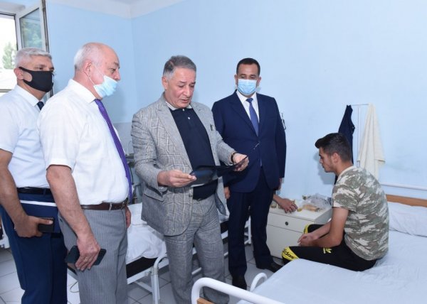 Sumqayıtda Vətən müharibəsinin qaziləri ilə görüşlər davam edir – FOTOLAR
