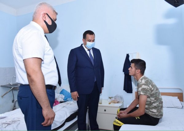 Sumqayıtda Vətən müharibəsinin qaziləri ilə görüşlər davam edir – FOTOLAR