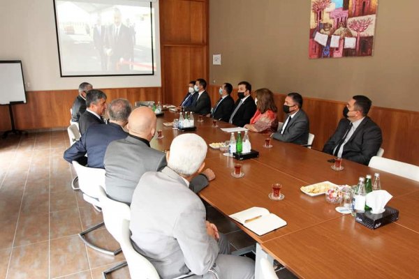 Sumqayıtın deputatları nazirlə birgə Balaxanıda: analoji zavod Sumqayıtda da yaradıla bilər -FOTOLAR