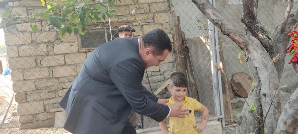 Deputat Müşfiq Məmmədli Xızının kəndlərində sakinlərlə görüşüb - FOTO