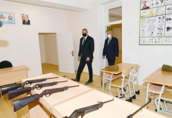 Prezident Sumqayıtda açılışlar etdi - YENİLƏNİB (FOTOLAR)