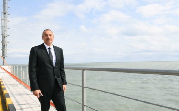 Prezident Sumqayıtda açılışlar etdi - YENİLƏNİB (FOTOLAR)