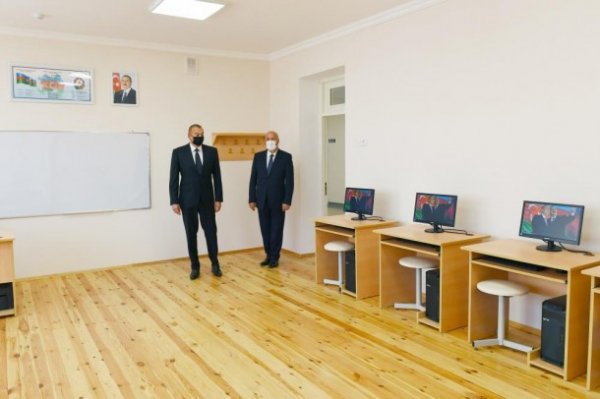 Prezident Sumqayıtda açılışlar etdi - YENİLƏNİB (FOTOLAR)