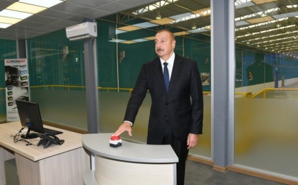 Prezident Sumqayıtda açılışlar etdi - YENİLƏNİB (FOTOLAR)
