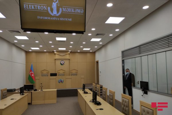 Sumqayıt Məhkəmə Kompleksində media-tur təşkil olunub -FOTO