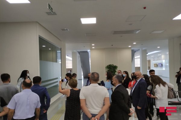 Sumqayıt Məhkəmə Kompleksində media-tur təşkil olunub -FOTO