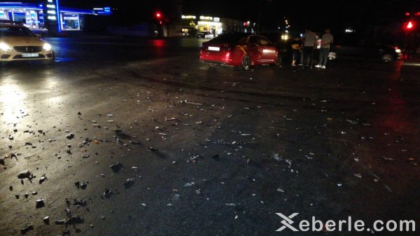 Sumqayıtda ağır qəza: xəsarət alanlar var - FOTOLAR