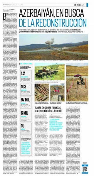 Meksikalı jurnalist Ermənistanın hərbi cinayətləri barədə yazdı - FOTO