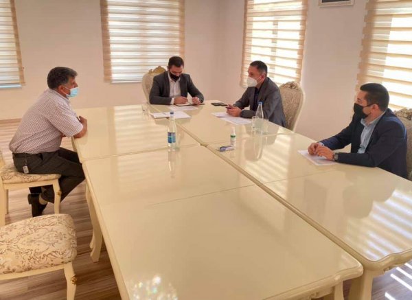 Deputat Sumqayıtda seçicilərinin problemlərini dinlədi - FOTOLAR