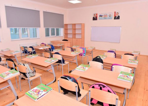 Sumqayıtda 1 nömrəli tam orta məktəb binasının açılışı olub - FOTOLAR