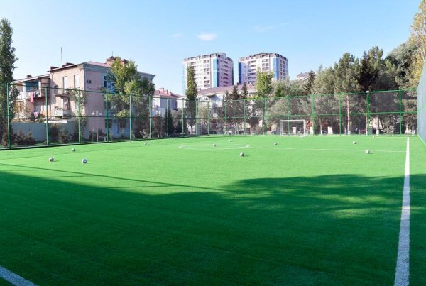 Sumqayıtda 1 nömrəli tam orta məktəb binasının açılışı olub - FOTOLAR