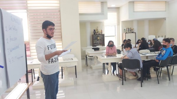 Sumqayıtda “Biznesin inkişaf yolu” mövzusunda təlim keçirildi - FOTOLAR