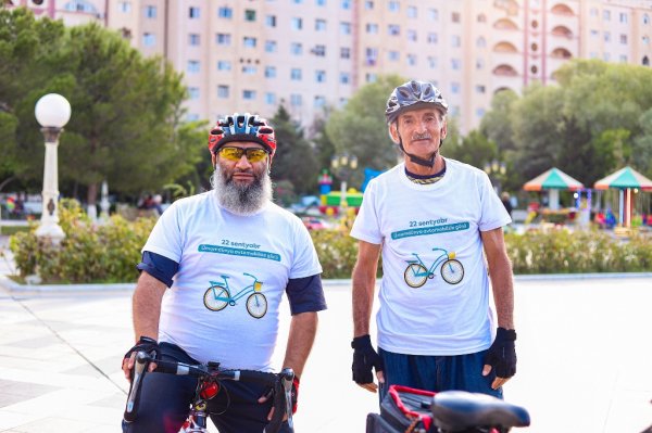 Gənclər Təşkilatı Sumqayıtda velo-yürüş keçirib -FOTOLAR