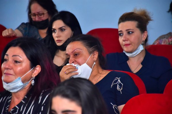 Sumqayıtda 13 şəhidin "Zəfər yolu" - FOTOLAR