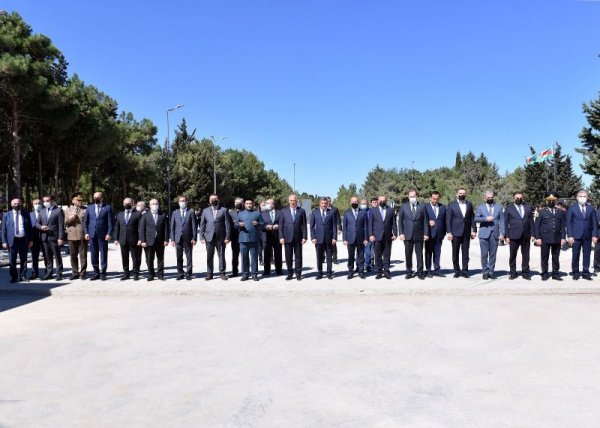 Sumqayıtda şəhidlərimiz anıldı - FOTOLAR + VİDEO