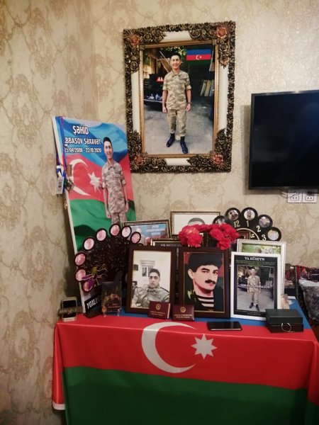 Şəhidlərimiz hər an diqqət mərkəzində saxlanılır - FOTOLAR