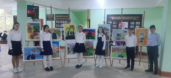 Tədris ilinin açılması münasibəti ilə silsilə tədbirlər keçirilib - FOTOLAR