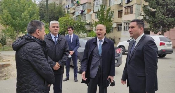 Deputat Müşfiq Məmmədli şəhidlərin anım mərasimində iştirak edib -FOTOLAR