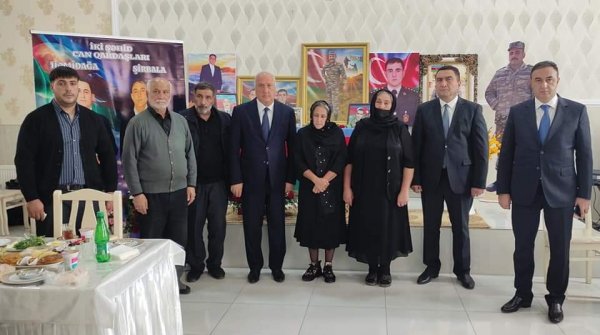 Deputat Müşfiq Məmmədli şəhidlərin anım mərasimində iştirak edib -FOTOLAR