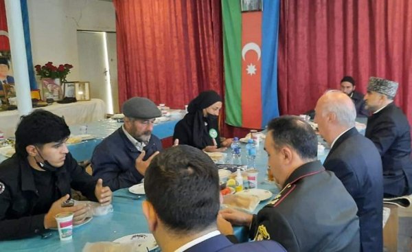 Sumqayıtda şəhidlərimizin il mərasimi keçirilib -FOTOLAR