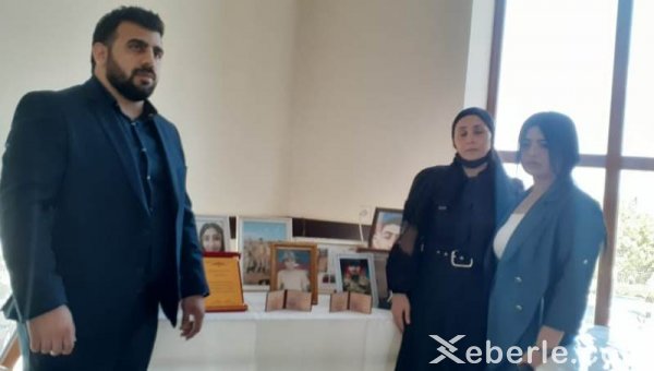 Sumqayıtlı şəhid Elvin İsmayılovun ildönümü qeyd edilib (FOTOLAR)