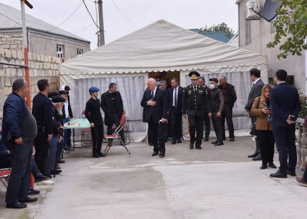 Sumqayıtda şəhidlərimizin il mərasimi keçirilib- FOTOLAR