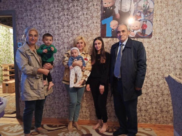 YAP Sumqayıt şəhər  təşkilatının nümayəndələri qaziləri ziyarət ediblər