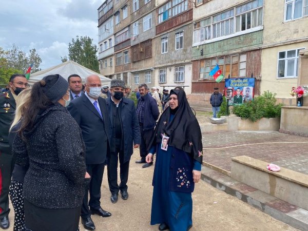 Sumqayıtda şəhidlərimizin il mərasimləri keçirilir – FOTOLAR