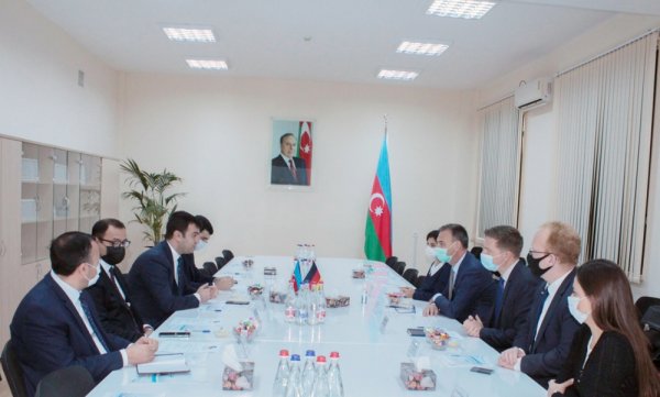 Almaniya nümayəndə heyəti Sumqayıt Kimya Sənaye Parkında olub
