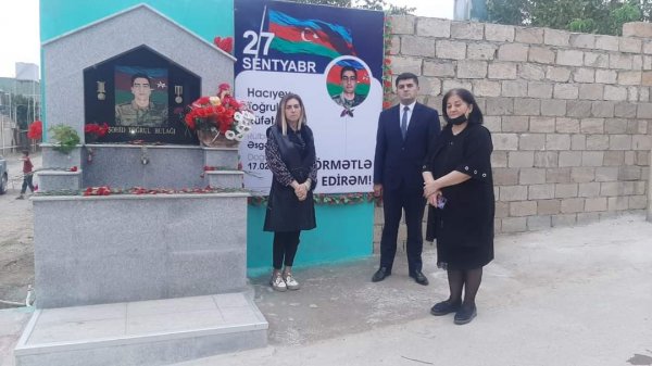 Şəhidlərimiz xalqımızın hər bir nümayəndəsi tərəfindən daim hörmətlə anılır - FOTOLAR