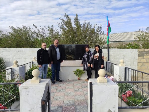 Sumqayıt Regional Mədəniyyət İdarəsinə tabe olan Abşeron rayon nümayəndəliyi şəhid ailələrinin qayğıları ilə maraqlanıb - FOTO