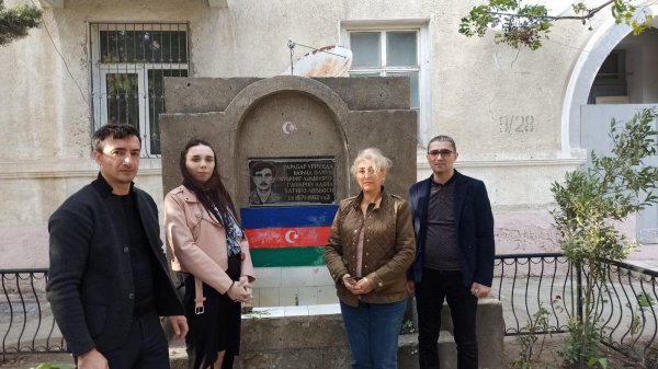 Sumqayıtda baxımsız vəziyyətdə olan şəhid abidələri abadlaşdırılır -FOTOLAR
