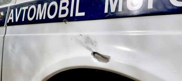 Ermənilər yenə təxribat törətdi - mülki avtomobil karvanına atəş açıldı  - FOTOLAR