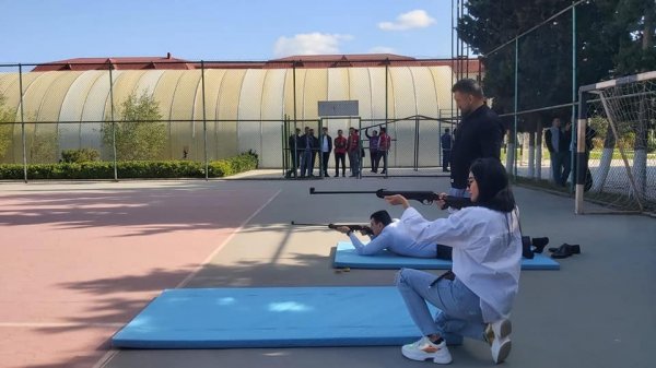 Sumqayıtda “Hədəf düşməndir” - FOTOLAR