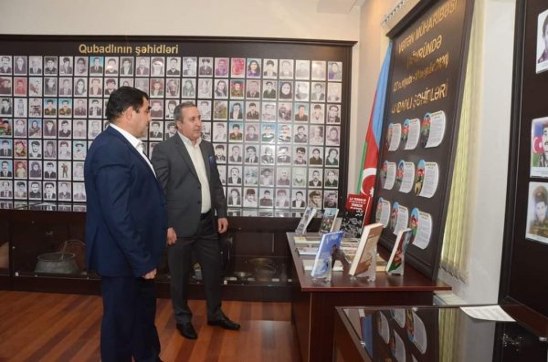 Qəhrəman şəhidlərimizin xatirəsinə həsr olunan sərgi keçirilib -FOTOLAR