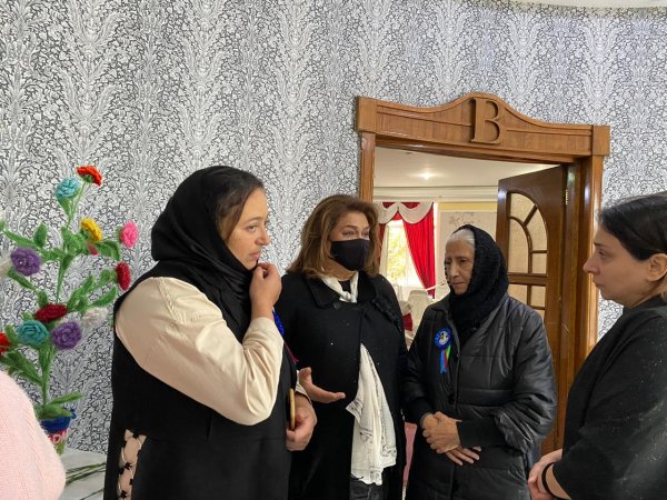 Hicran Hüseynova şəhidin il mərasimində iştirak edib - FOTO Hicran Hüseynova şəhidin il mərasimində iştirak edib - FOTO