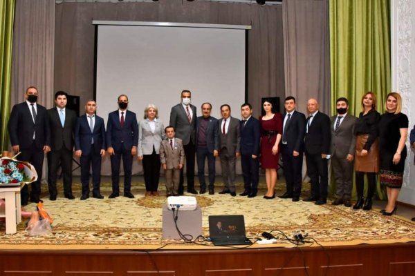 Sumqayıtda Aslan Fətullayevin 65 illik yubileyi qeyd olunub -FOTOLAR