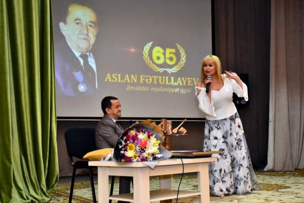 Sumqayıtda Aslan Fətullayevin 65 illik yubileyi qeyd olunub -FOTOLAR