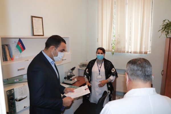 Sumqayıtda rəis idman bazalarını yoxladı -FOTOLAR
