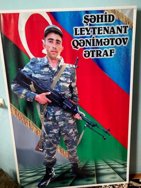Şuşa rayon nümayəndəliyi şəhid ailəsini ziyarət edib - FOTOLAR